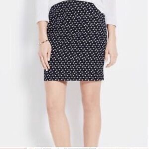 ANN TAYLOR SAILBOAT PRINT SKIRT SIZE 10